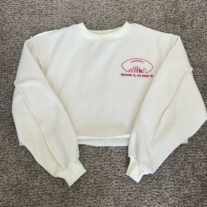 Kansas City Chiefs Cropped Sweatshirt